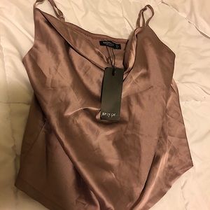 Nasty gal silk top